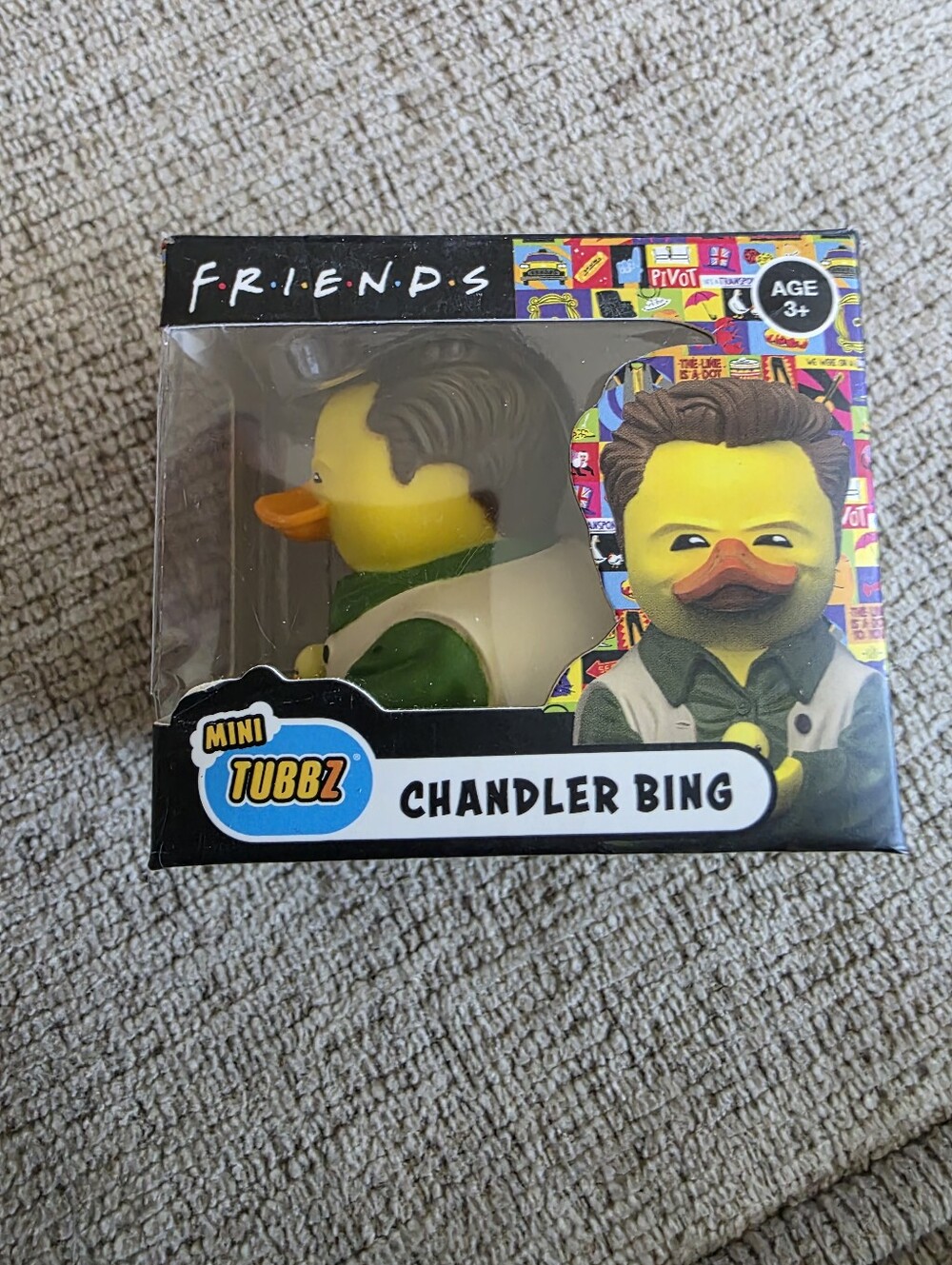 NEW FRIENDS Mini Tubbz Chandler Bing Vinyl Duck